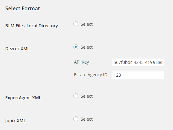 Property Hive Dezrez XML Import