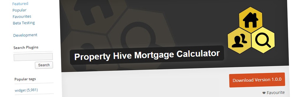 WordPress Mortgage Calculator