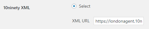 10ninety XML URL