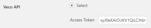 Veco Access Token
