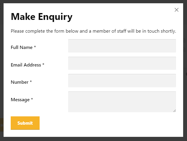 Property Enquiry Form