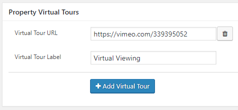 Virtual Tour Label