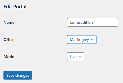 Property Hive JamesEdition Export Settings