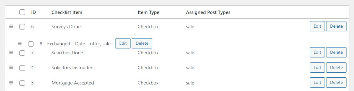 Checklist Add On Update - Track Sale Chain Progression and More ...