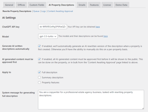 Ai Property Descriptions Property Hive For Wordpress Ai Property Descriptions Property Hive For Wordpress