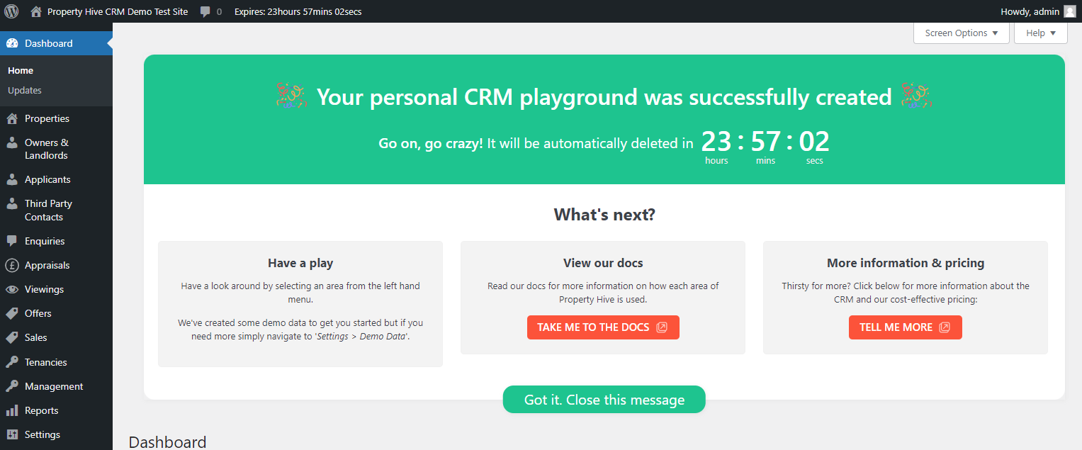 CRM Playground