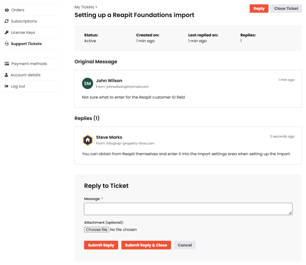 Reapt Introducing a New Way to Manage Support Tickets in Property Hive